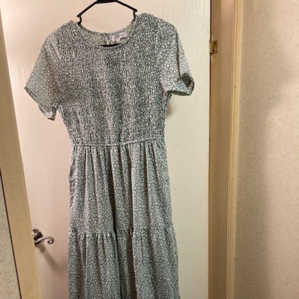 Polygram Maxi Dress
